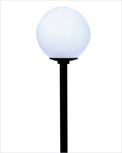 Farola 2 1/4 c/globo poliet. 45cm 3mts